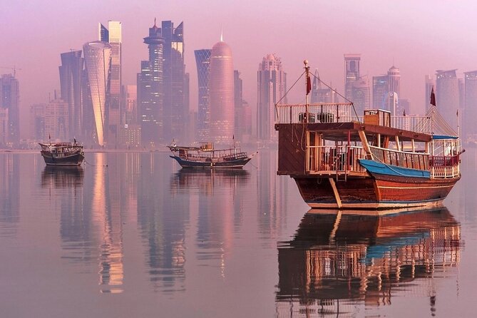 2 Hours Private Dhow Boat Cruise of Doha - A brief stop at Flag Plaza