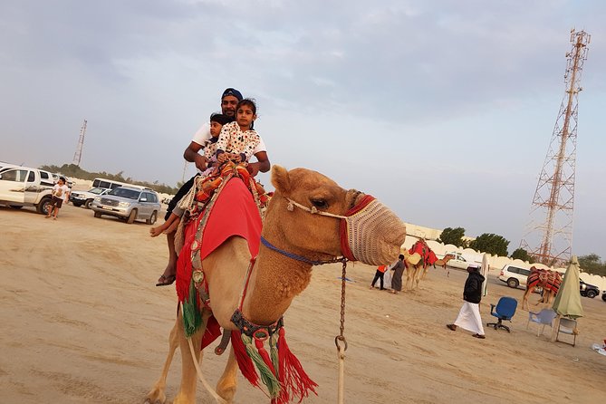 4 Hour Desert Safari, Camel Ride & Inland Sea Beach - Desert camp tea and the return to Doha