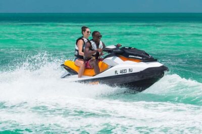 Arabian Sunset Jet Ski Tour – Waves Under the Orange Sky