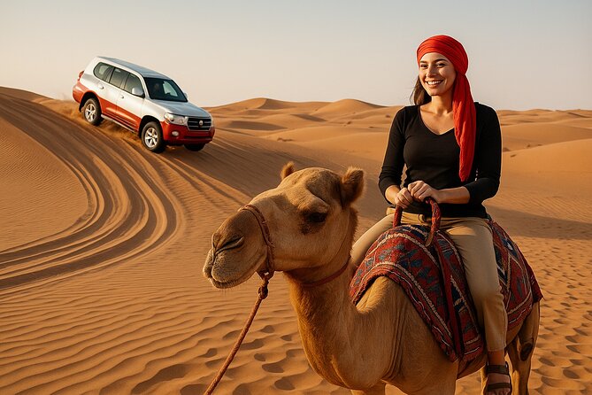 Camel Safari in Desert with Pickup and Drop off in Doha - The desert views and photo stops