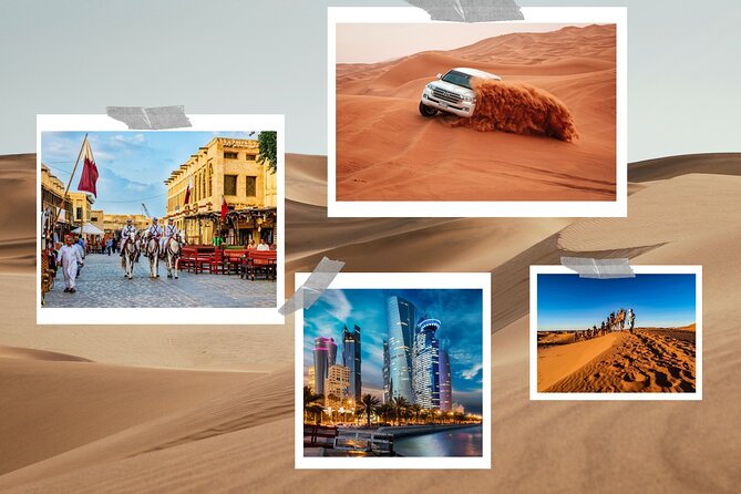 Combo Doha City Tour and Desert Safari - National Museum of Qatar and the extra admission cost