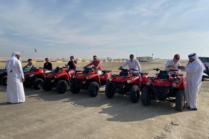 Desert Safari Adventure 4 hours from Doha with Pickup - Sandboarding on the dunes