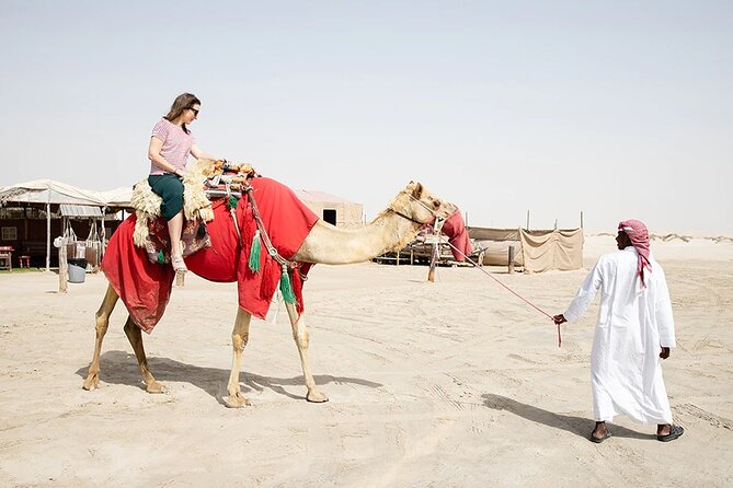 Desert Safari Combo: Camel Ride, Sandboarding & Inland Sea Visit - The Inland Sea near the Saudi Arabian border