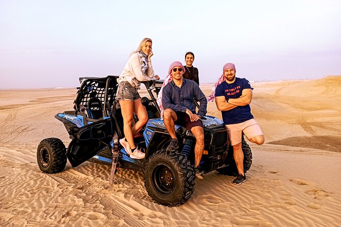 Desert Safari Dune Bashing Camel Ride Sand Surfing Atv or Buggy - Camel riding and sandboarding add the traditional touches