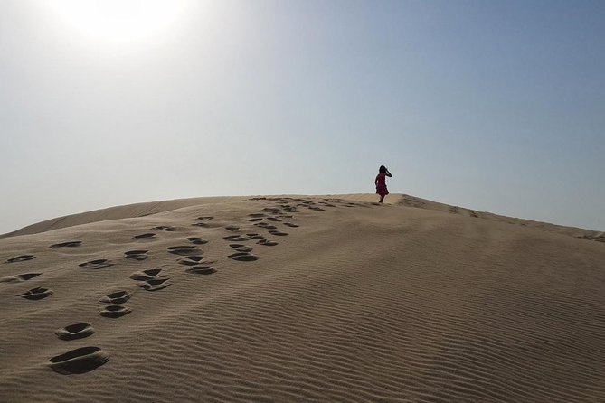 Desert safari, Dune bashing, sandboarding, camel, ATV Option - Khor Al Adaid and the Inland Sea