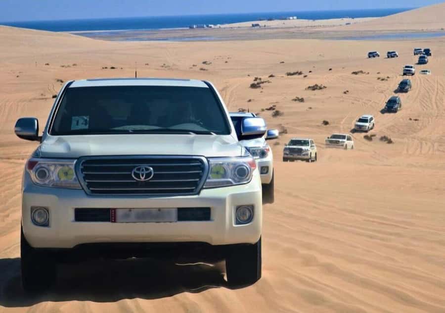 Desert Safari, Dunes Ride, Sand Boarding & Inland Sea Tour - Starting at National Museum Metro Station or your own pickup point