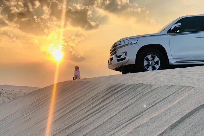 Desert Safari + History to Modern City Tour - Sealine Beach and the camel area