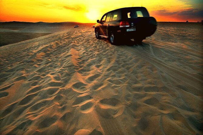 Desert Safari – Morning, Afternoon, Sunrise & Sunset Options - Dune bashing with an experienced driver
