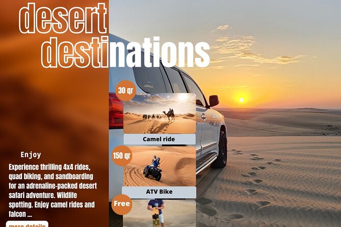Desert Safari Qatar - Who will enjoy this desert safari most