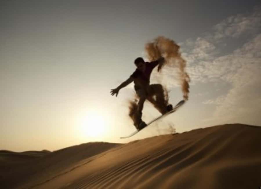 Desert Safari, Quad Bike, Camel Ride, Falcon & Sandboarding - Khor Al Udeid and the Inland Sea