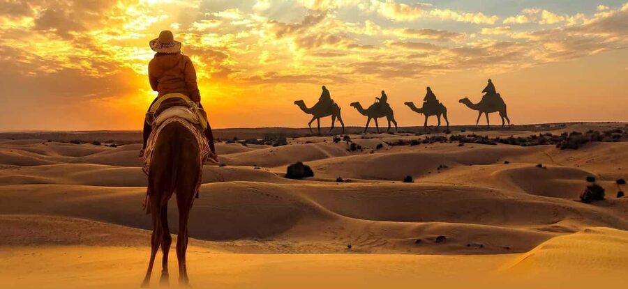 Desert Safari, QuadBike,Dune buggy, Sandboarding & CamelRide - Reaching the Inland Sea