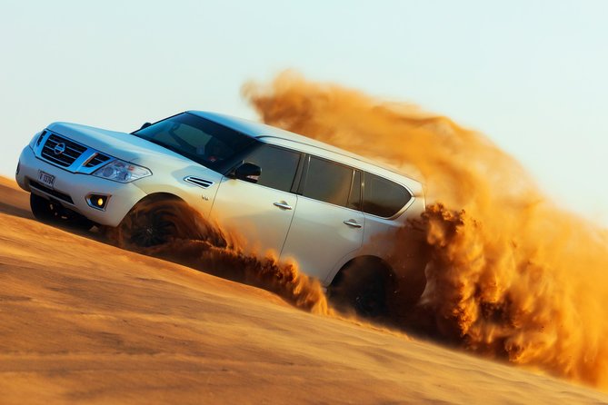 Desert Safari with Camel Ride, Sand Boarding & Inland Sea Tour in Doha - The camel stop is short but photogenic