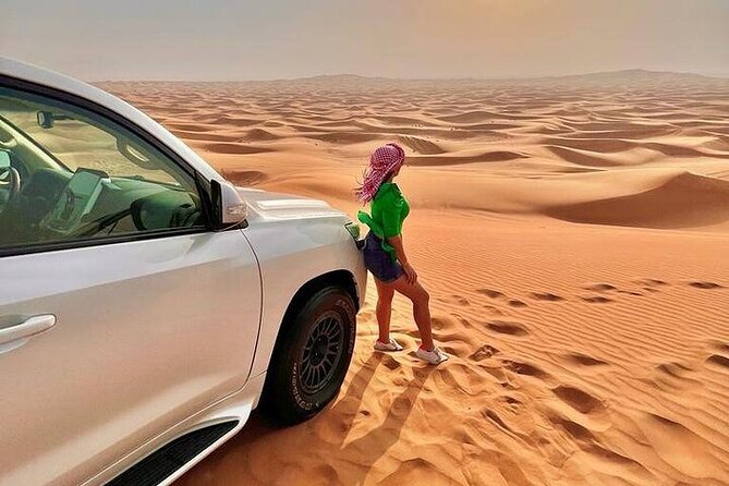 Desert Safari with Quad Bike Camel ride ,SandBoarding ,InalndSea - From the National Museum metro station to open sand