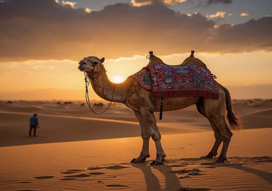 Doha Adventure Quad Bike Safari, Camel Ride & Refreshments - Getting Ready for the Quad Bike