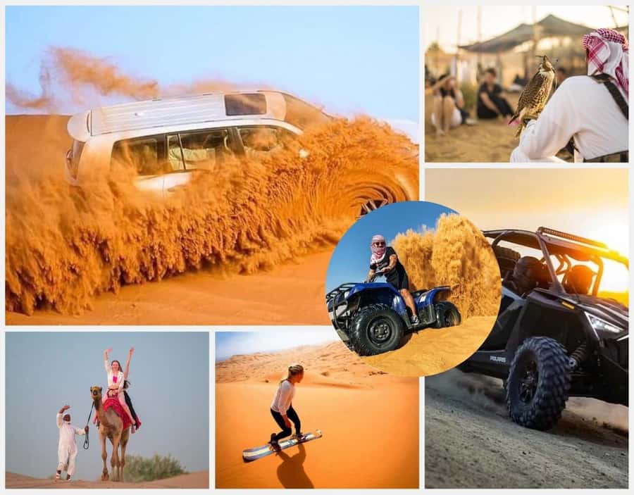 Doha Adventure Quad Bike Safari, Camel Ride & Refreshments - Quad Biking Across Qatar’s Golden Dunes