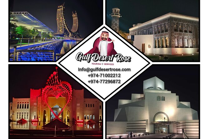 Doha All Inclusive Night City Tour with Traditional Dhow Boat - Key points at a glance
