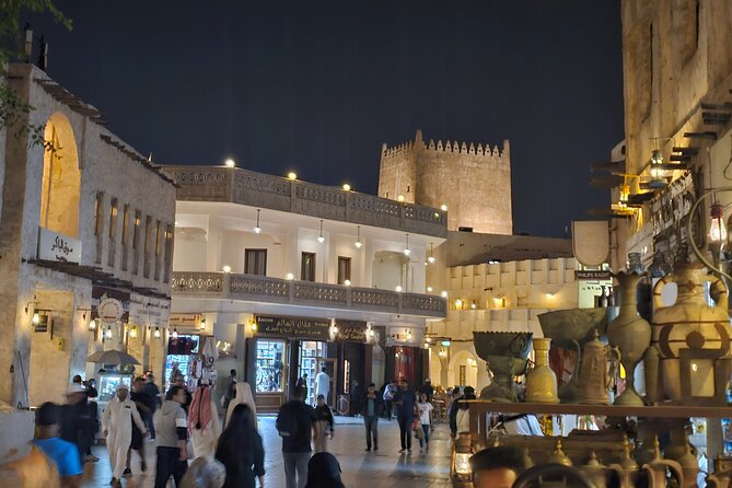 Doha All Inclusive Night City Tour with Traditional Dhow Boat - Lusail and the I Love Lusail statue