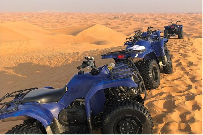 Doha All Inclusive Self Ride of Quad,ATV's or Buggy & Camel Ride - One hour of ATV riding at Sealine Beach