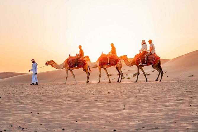 Doha ATV Quad Bike Adventure in the Middle of Desert Qatar - Sealine Beach, camel area, and tire preparation