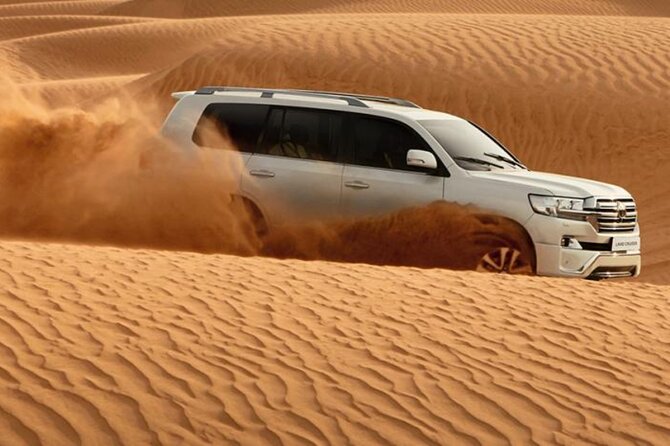 Doha ATV Quad Bike Adventure in the Middle of Desert Qatar - Crossing the high dunes by 4x4