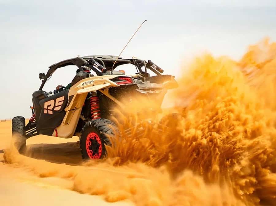 Doha: ATV Quad Bike and Buggy Desert Safari with Camel Ride - Reaching the Inland Sea near the Saudi border