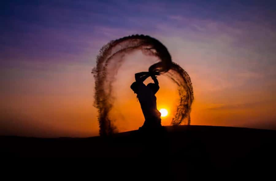 Doha: ATV Quad, Buggy Dune Bashing,Camel Ride & Sandboarding - Dune bashing on the way to the Inland Sea
