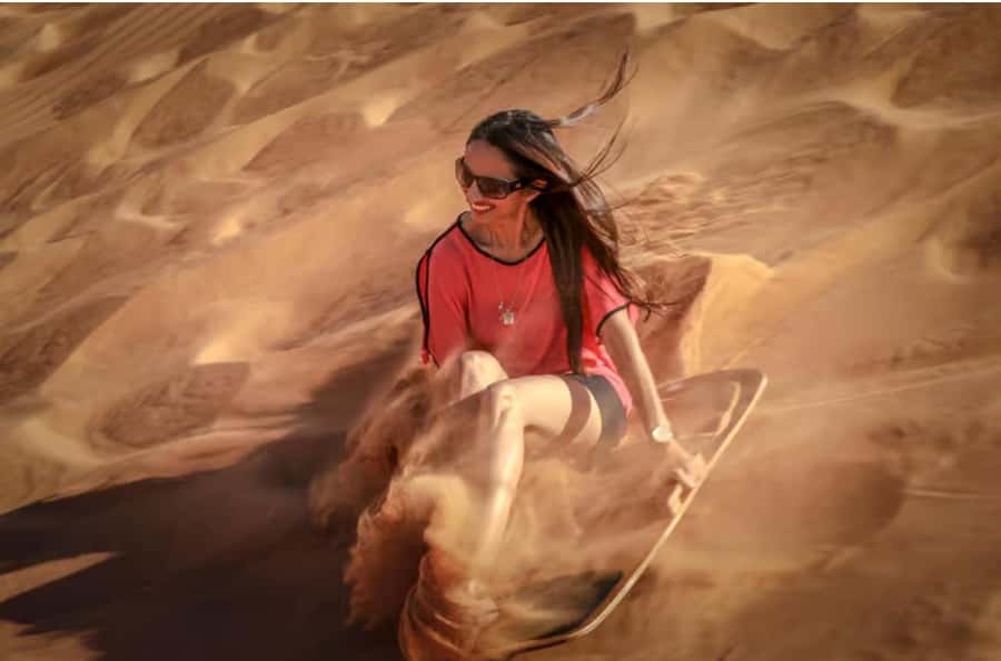 Doha: ATV Quad, Buggy Dune Bashing,Camel Ride & Sandboarding - Sunset is worth planning around