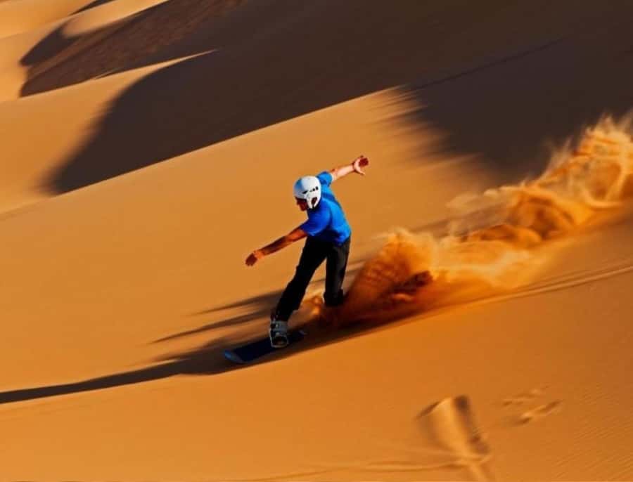 Doha:ATV,Quad or Buggy Dune Bashing,CamelRide & Sandboarding - Camel riding and the desert camp stop