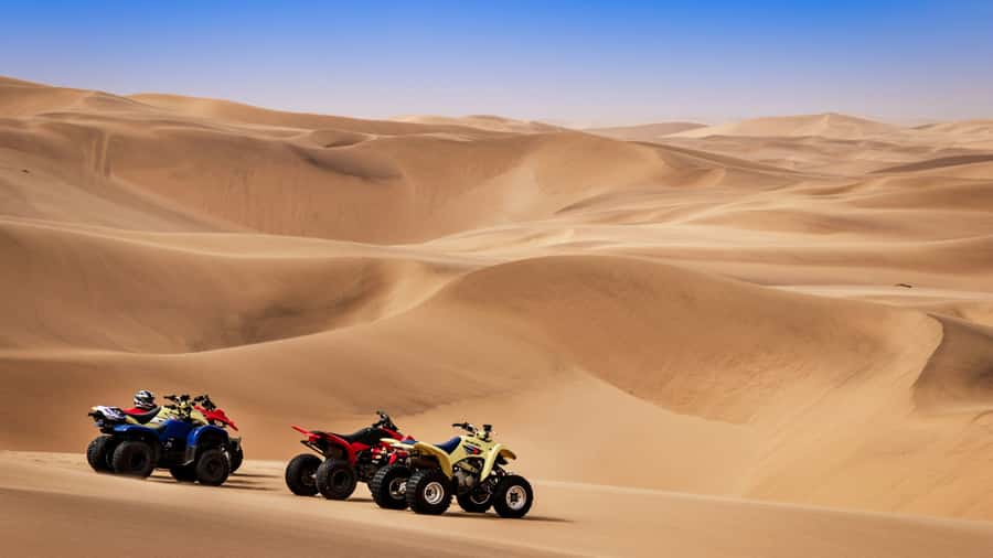 Doha: Combo Private Tour of Desert Safari with ATV Ride - Khor Al Udaid Beach and the Inland Sea