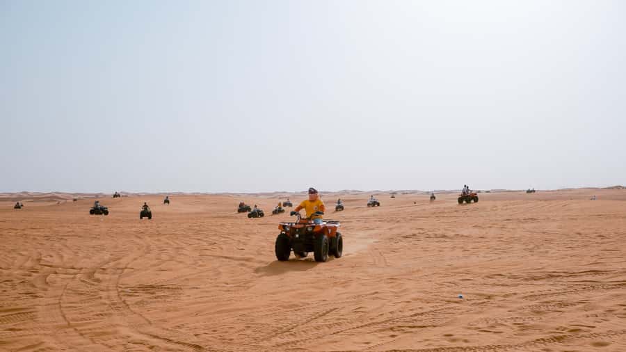 Doha: Combo Private Tour of Desert Safari with ATV Ride - The guides make a practical difference