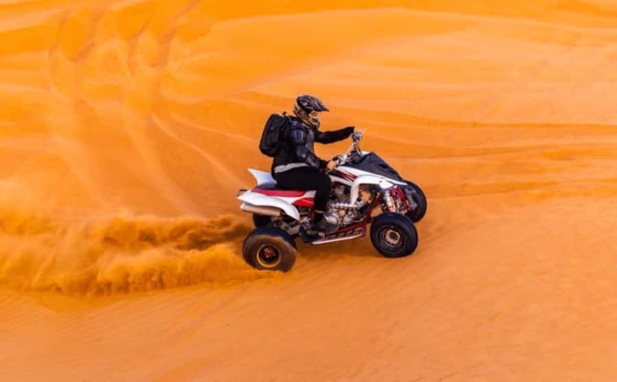Doha: Desert All Activities ATV Quad Bike, Dune Bashing - The Inland Sea is the big payoff