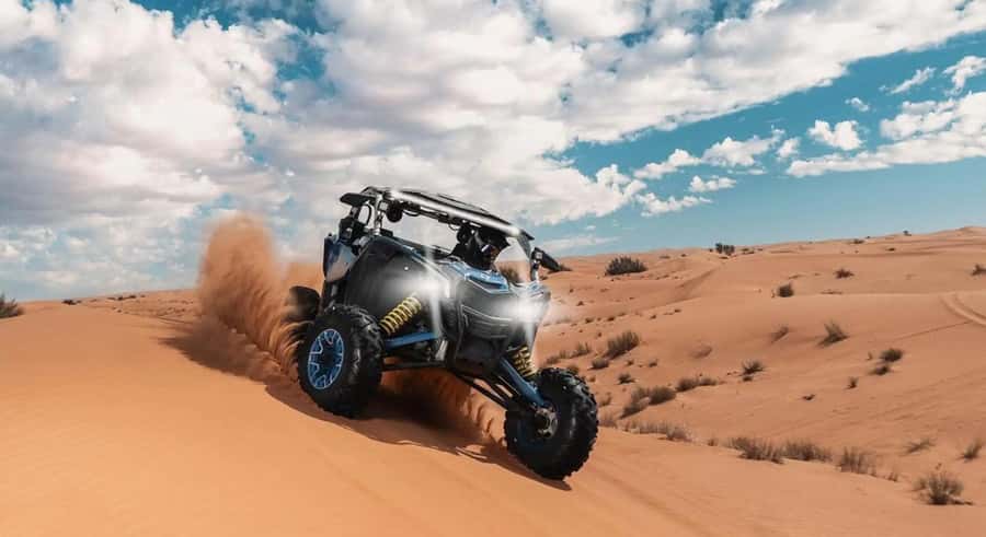Doha: Desert Buggy Ride, Camel Ride, Dune Bashing, Sandboard - A short camel ride with tea and time for photos