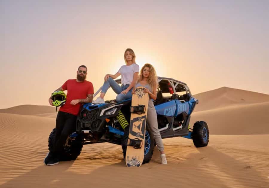 Doha: Desert Buggy Ride, Camel Ride, Dune Bashing, Sandboard - Who will enjoy this desert outing most