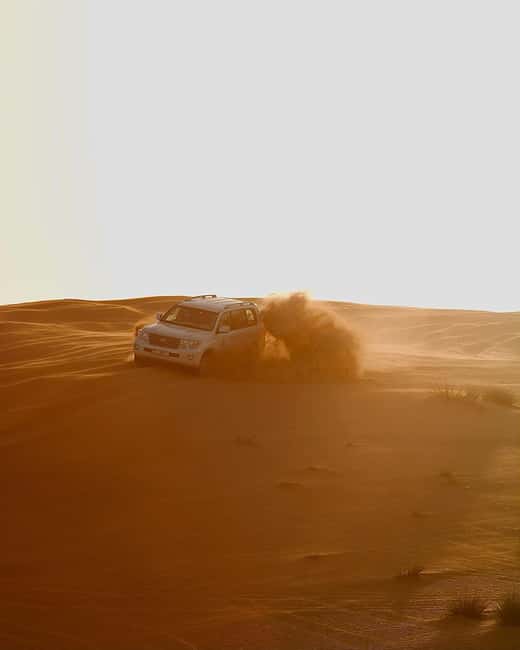 Doha Desert Excursion, Camel Ride, Inland sea, Sandboarding - The 4x4 ride and the first taste of dune driving