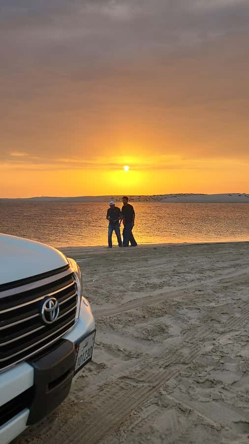 Doha: Desert Safari, Adventure, Sandboarding and Camel Ride - From Doha to the open desert