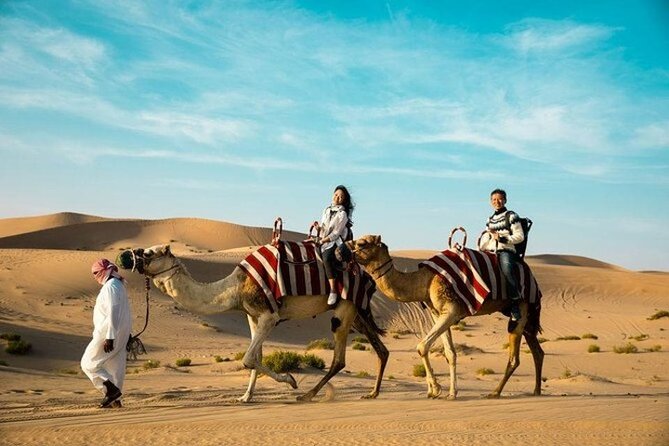 Doha Desert Safari Camel Ride, Sandboarding and Inland Sea - Private touring and the value of $62