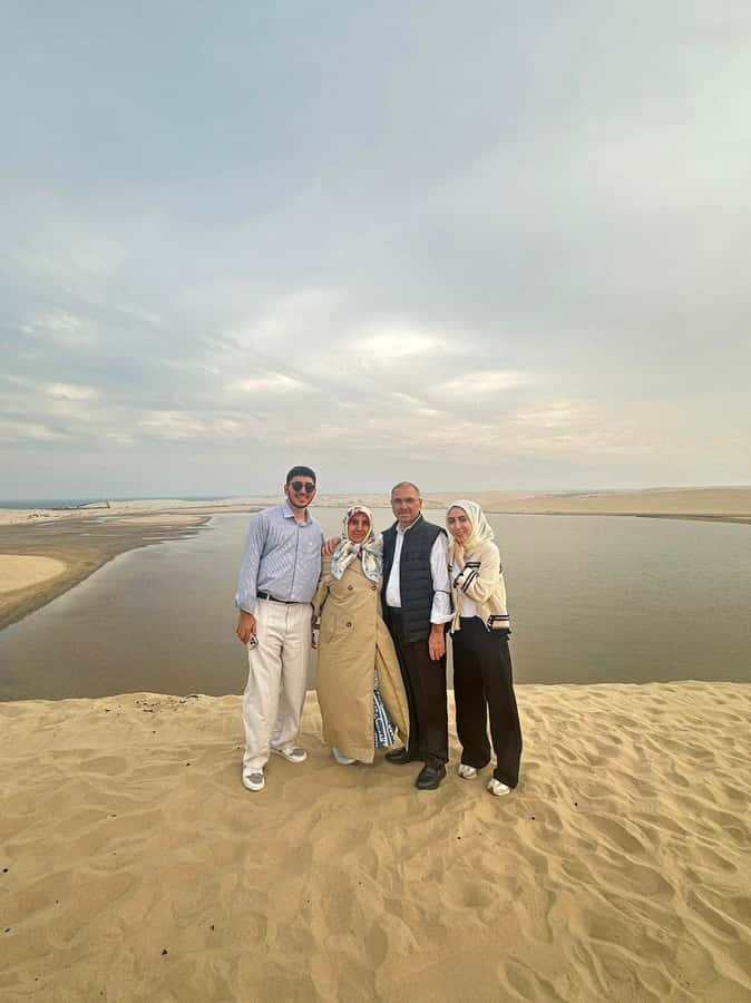 Doha; Desert safari, camel ride, sandboarding, Inland Sea - Khor Al Adeid, swimming, and sunset