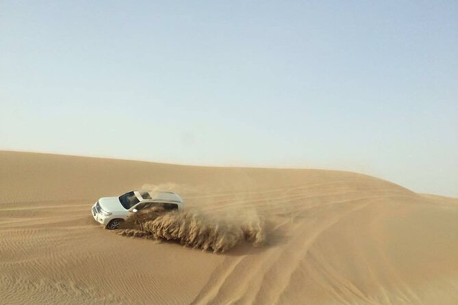 Doha Desert Safari Dune Bashing Camel Ride - Sunset photos and the Inland Sea