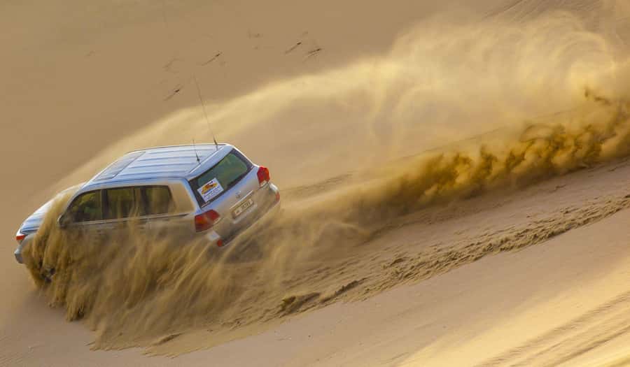 DOHA: Desert safari +Dune Bashing, Camel ride & Quad bikes - The 30-minute ATV self-ride