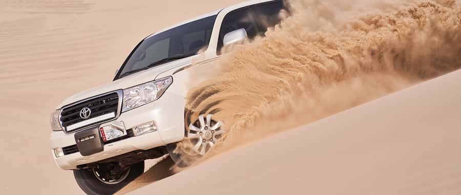 Doha: Desert Safari, Dune Bashing, Inland Sea With Transfers - Sealine Beach and the camel stop