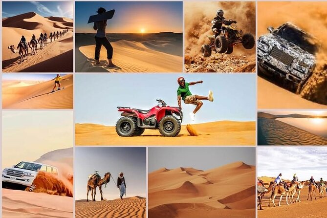 Doha: Desert Safari: Dune Bashing, Quad Bikes & Camel Rides - What dune bashing feels like in a 4x4