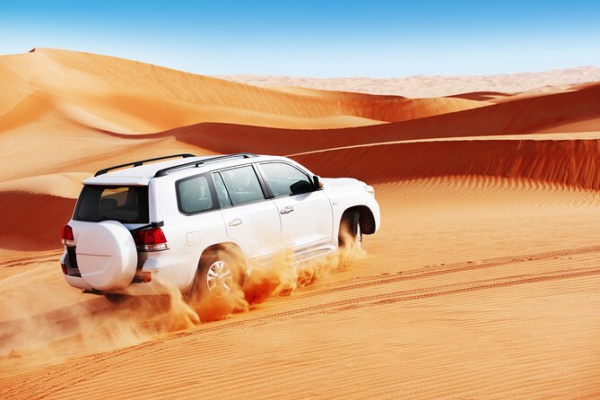 Doha Desert Safari Full day With Dinner,Dune Bashing,Sandboarding - Sandboarding gives you something to do between rides