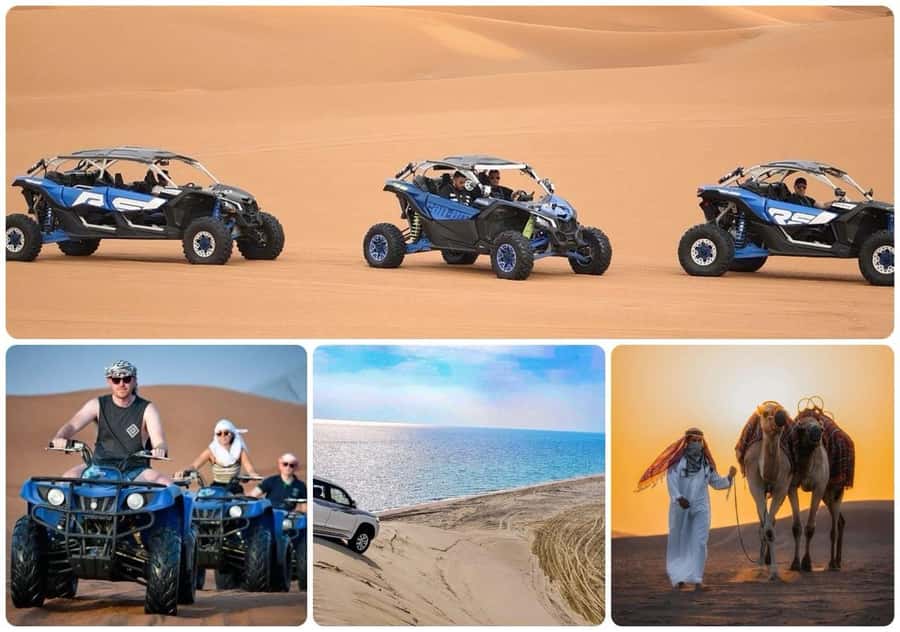 Doha: Desert Safari, Quad Bike, Camel Ride & Inland Sea Tour - What the guides add to the day