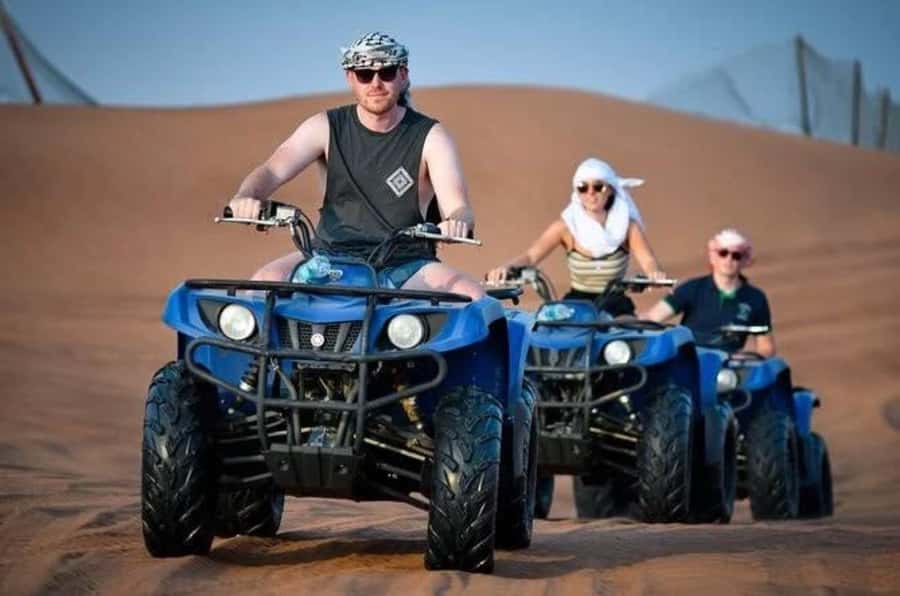 Doha: Desert Safari, Quad Biking, Sand Boarding & Camel Ride - Sealine Beach and the Bedouin camp