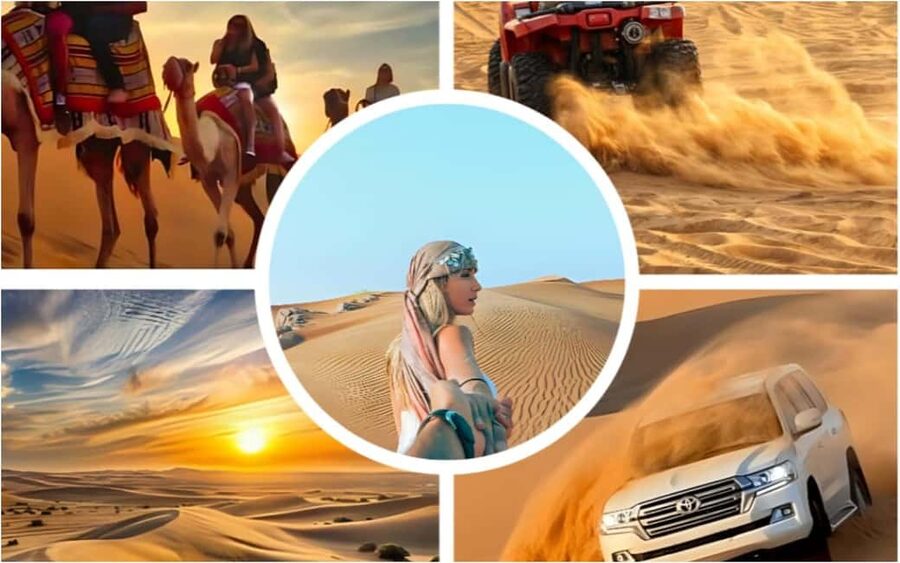 Doha: Desert Safari to the Inland Sea with All Activities - Quad bikes at Ash Shaqra