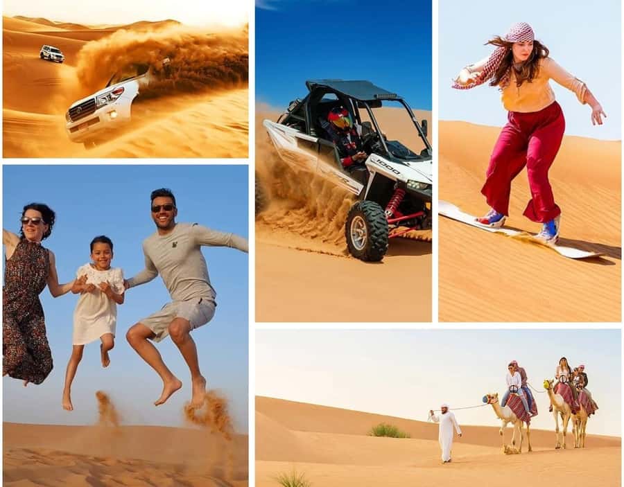 Doha:Desert Safari with Camel Ride, ATV Bike,& Sand Boarding - Key points to know before booking