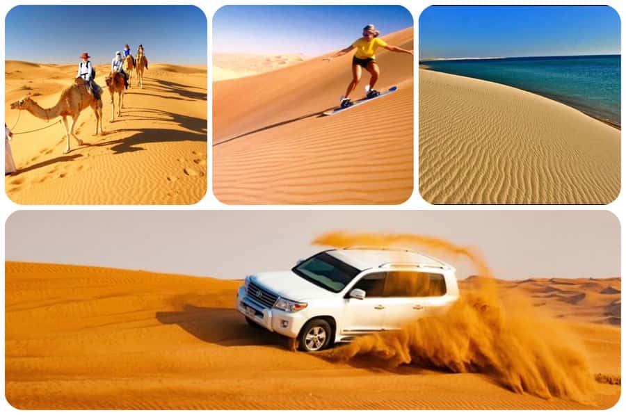 Doha: Desert Safari with Camel Ride Family Friendly Tour - Qatar’s red dunes are the main event