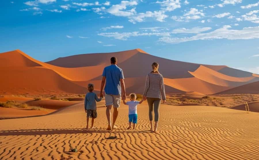 Doha: Desert Safari with Camel Ride Family Friendly Tour - Sandboarding for beginners and children