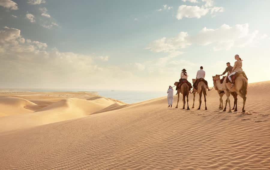Doha: Desert Safari with Dune Bashing and Inland Sea - The first dune-bashing run near Mesaieed