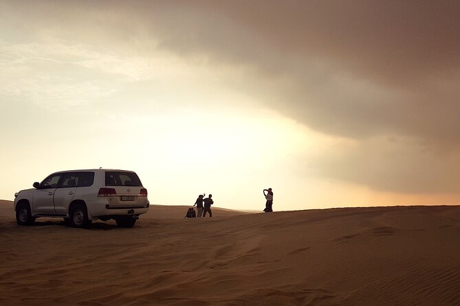 Doha: Desert Safari With Quad bike ,Camel Ride And Sand Boarding - The falcon show and possible photo charges
